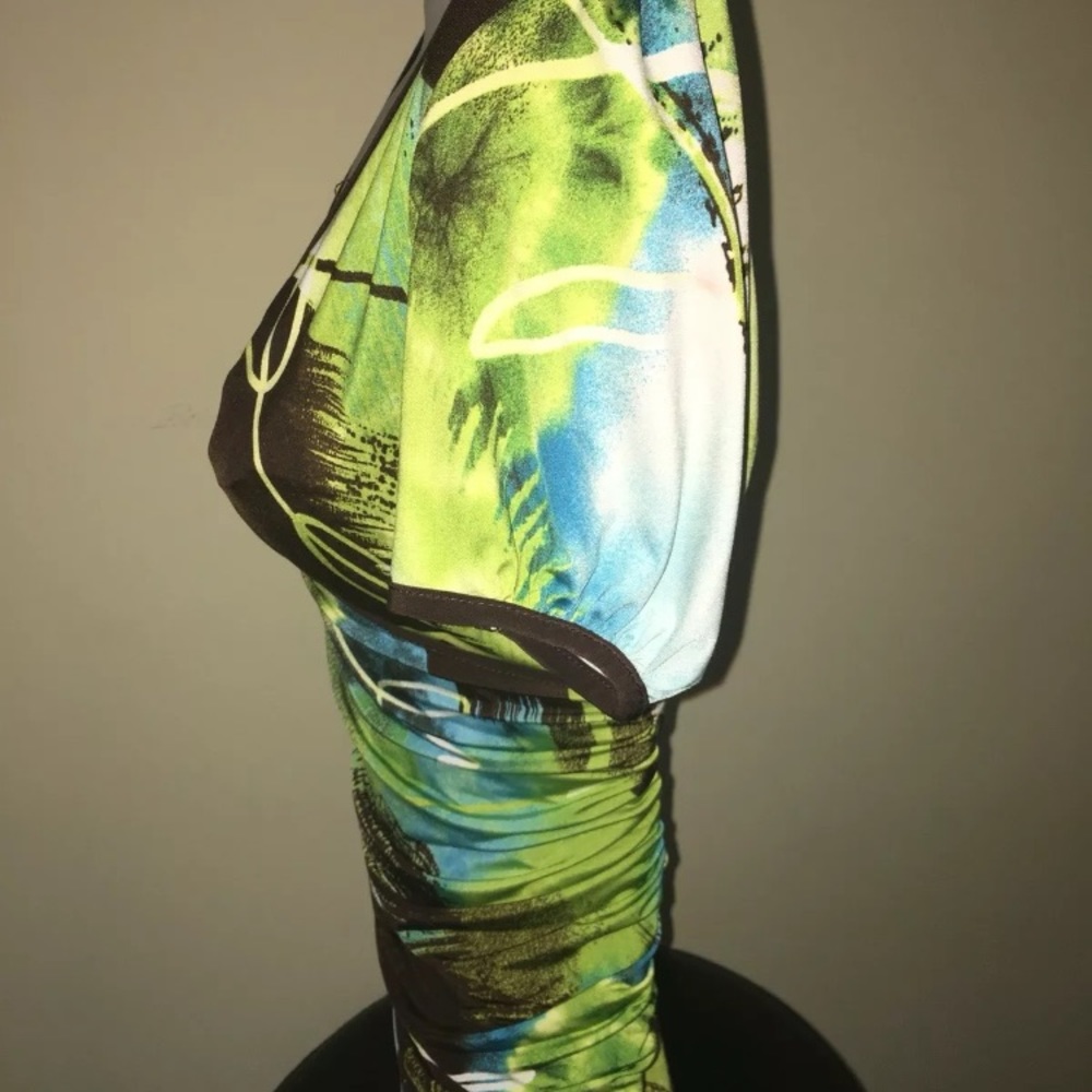 Sexy women’s plung top sz S - Picture 4 of 4
